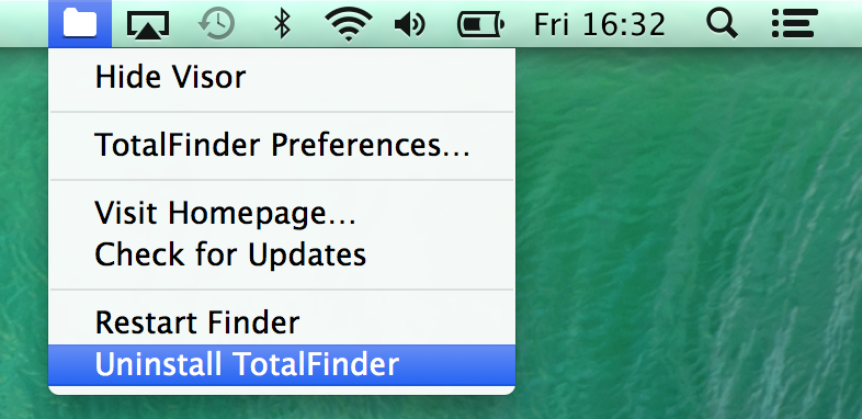 totalfinder server folder consistent style