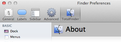 TotalFinder add to sidebar