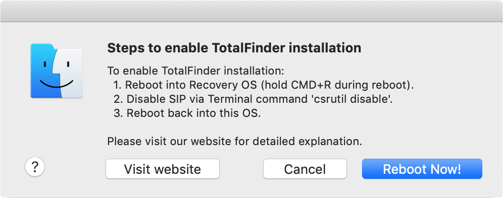 is totalfinder compatible with mojave