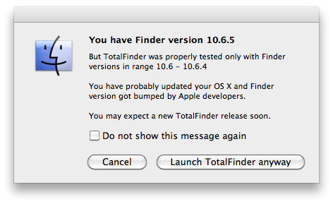 totalfinder installation