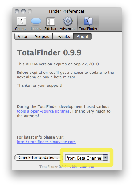 troubles launching totalfinder