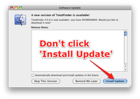totalfinder update